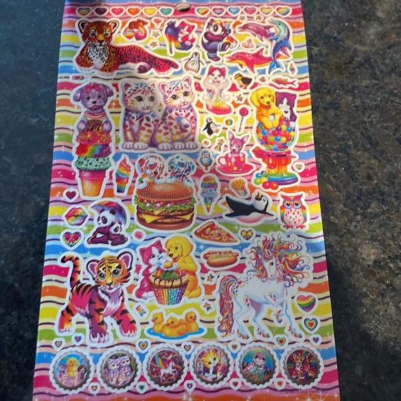 Lisa Frank Sticker Pack with Over 600 Stickers - Picture 2 of 6